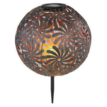 Globo SOLAR solar light LED black, 1-light source