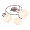 Globo WILLY Ceiling Light matt nickel, 3-light sources