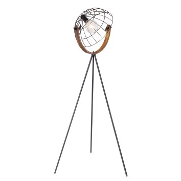 Globo NETTY Floor Lamp black, 1-light source
