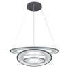 Globo TORRELLE Pendant Light LED black, 1-light source, Remote control
