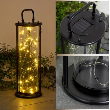 Aracaju solar light LED black, 1-light source