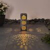 Ajman solar light LED copper, silver, 1-light source
