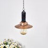 ANAHEIM Pendant Light LED copper, black, 1-light source