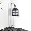 FOLGARIDA solar light LED black, 64-light sources