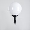 CAMPINAS globe light LED black, white, 1-light source