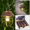 HANGZHOU solar light LED rust-coloured, transparent, clear, 1-light source