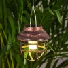 HANGZHOU solar light LED rust-coloured, transparent, clear, 1-light source