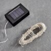 PISTOIA Solar fairy light LED white, 120-light sources