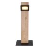 Globo JOYA Table lamp LED Light wood, black, 1-light source