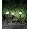 Globo Set of 3 solar lights LED black, 1-light source