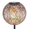 Globo solar light LED silver, 1-light source