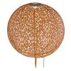 Globo solar light LED rust-coloured, 1-light source