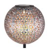 Globo solar light LED silver, 1-light source