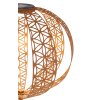 Globo solar light LED rust-coloured, 1-light source