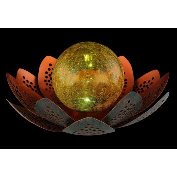 Globo solar light LED green, 1-light source