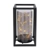 Globo solar light LED black, 30-light sources