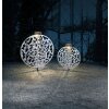 Globo solar light LED silver, 1-light source