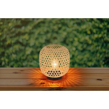Globo solar light LED brown, 1-light source