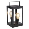 Globo solar light LED black, 2-light sources