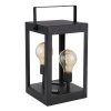 Globo solar light LED black, 2-light sources