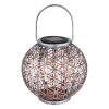 Globo solar light LED silver, 1-light source