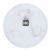Globo SANNA Ceiling Light white, 3-light sources