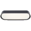 Brillliant Samira Outdoor Wall Light LED black, 1-light source