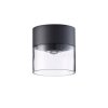 LCD 5068 outdoor ceiling light LED black, 1-light source