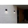 Lutec Gemini XF Outdoor Wall Light LED black, 1-light source