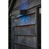 Lutec GEMINI Outdoor Wall Light LED anthracite, 2-light sources, Colour changer