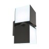 Lutec CUBA Outdoor Wall Light LED anthracite, 2-light sources