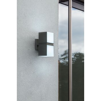 Lutec CUBA Outdoor Wall Light LED anthracite, 2-light sources
