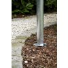 Nordlux Helix outdoor floor lamp stainless steel, galvanized, 1-light source