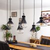 Coapilla Pendant Light black, 6-light sources