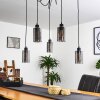 Hunouri Pendant Light black, 5-light sources