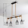 Ayocote Pendant Light brown, black, 4-light sources