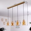 Alvares Pendant Light brass, 4-light sources