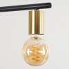 Tulla Pendant Light brass, black, 5-light sources
