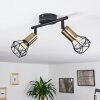 Baripada Ceiling Light brass, black, 2-light sources