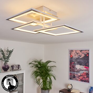 Marcus Ceiling Light LED silver, 1-light source