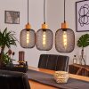 Ateponta Pendant Light black, 3-light sources