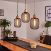 Ateponta Pendant Light black, 3-light sources
