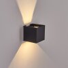 Everton Outdoor Wall Light LED black, 2-light sources