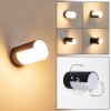Baulund Outdoor Wall Light LED black, 1-light source