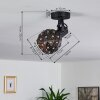 Sunasau Ceiling Light black, 1-light source
