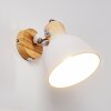 Banjul Wall Light Light wood, white, 1-light source