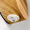 Banjul Wall Light Light wood, white, 1-light source