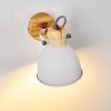 Banjul Wall Light Light wood, white, 1-light source