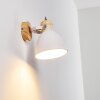 Banjul Wall Light Light wood, white, 1-light source