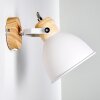 Banjul Wall Light Light wood, white, 1-light source